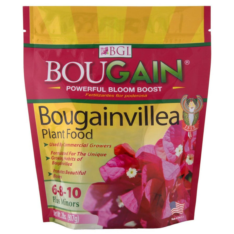 BGI Bougain Bougainvillea Fertilizer Plus Minors 6-8-10, 2 Lb