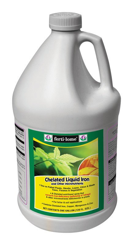 Fertilome Chelated Liquid Iron And Other Micro Nutri Liquid All Purpose Plant Food 1 Gal