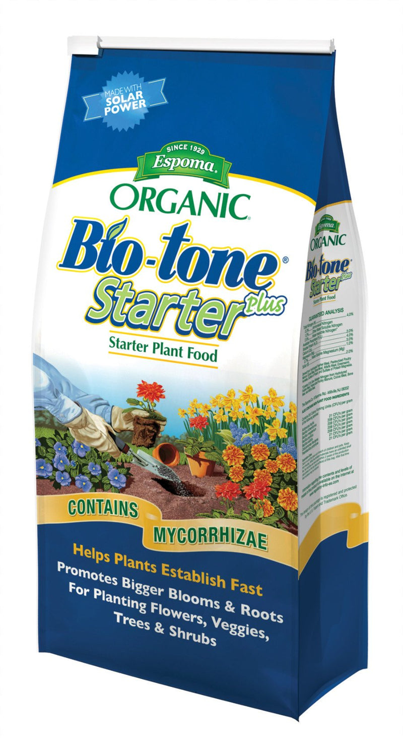 Espoma Organic Bio-tone Starter Plus Plant Food 4-3-3 12ea/4lb