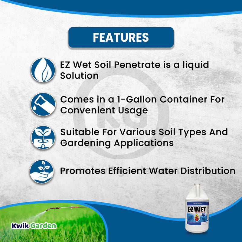 Grow More EZ Wet Soil Penetrate 1gal