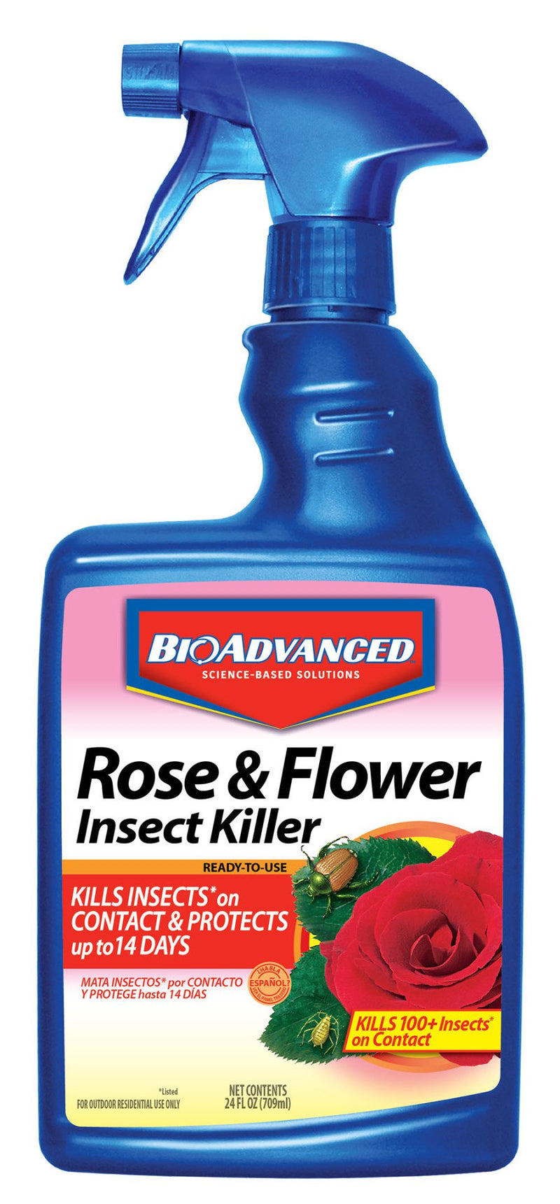 BAYER Rose & Flower Insect Killer RTU 24oz