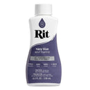 Rit Navy Blue For Fabric Dye 8 oz