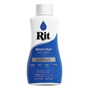 Rit Denim Blue For Fabric Dye 8 oz