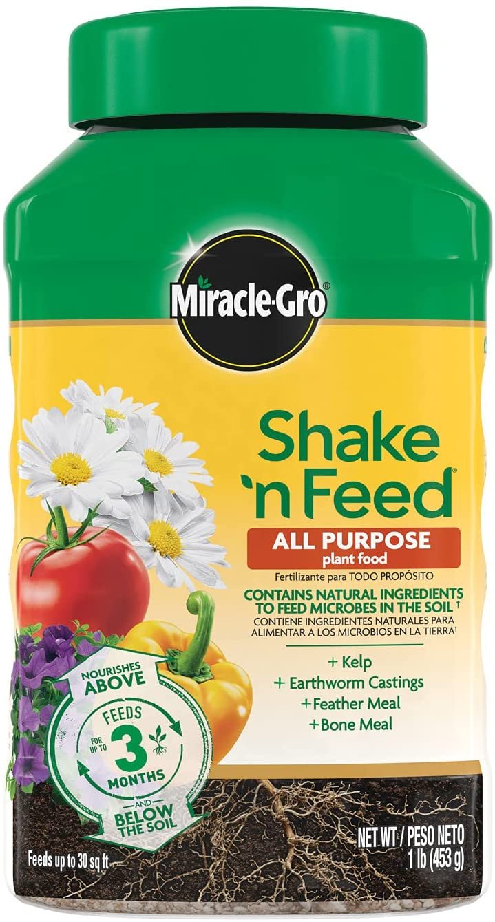 Miracle-Gro Shake 'n Feed All-Purpose Plant Food - 1lb