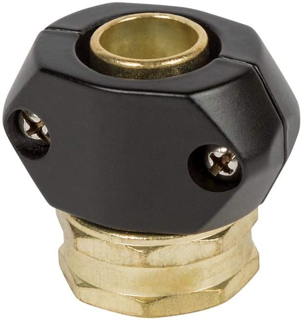 Gilmour Heavy Duty 5/8" Brass Female Clamp Coupling