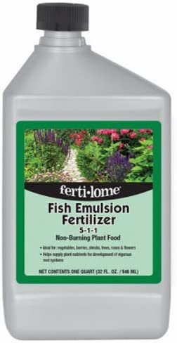 Fertilome Fish Emulsion Liquid Plant Food 32 oz