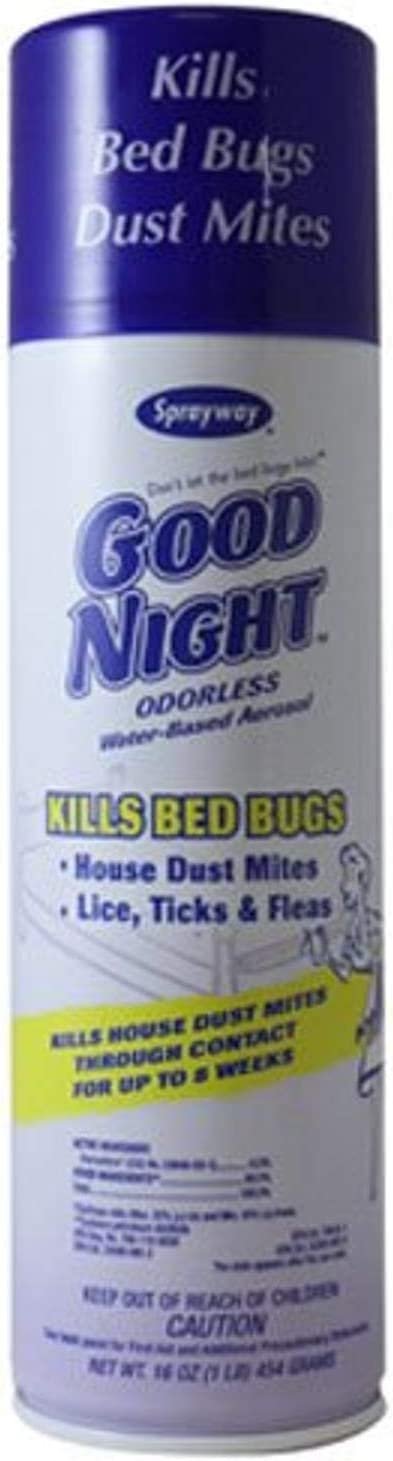 Sprayway Dust Mite and Bed Bug Spray Canister 16 oz.
