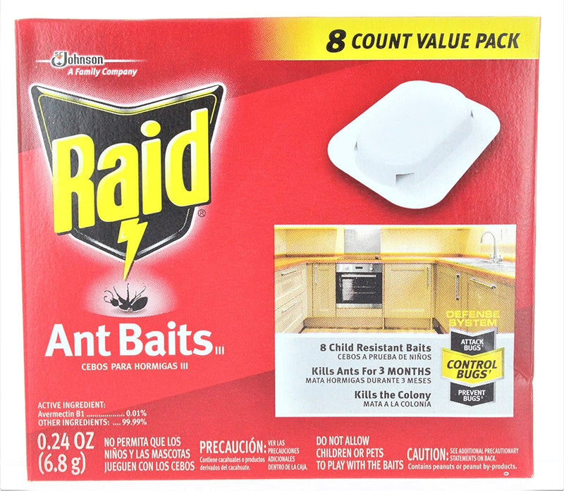 Raid Ant Bait 8 pk