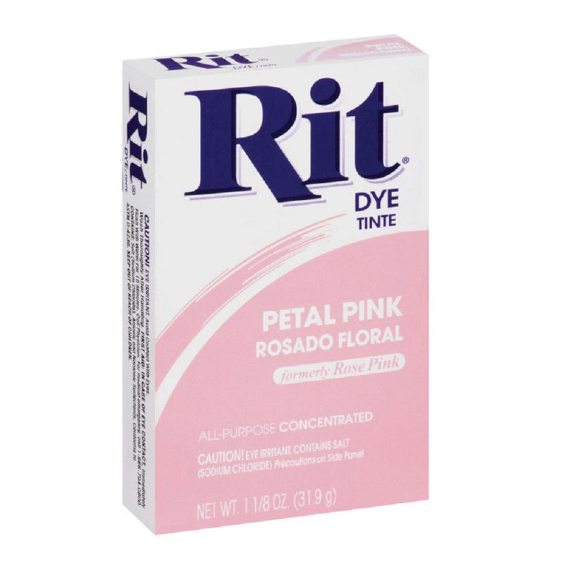 Rit Petal Pink For Fabric Dye 1.13 oz