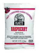 Claeys Old Fashioned Raspberry Hard Candy 6 oz