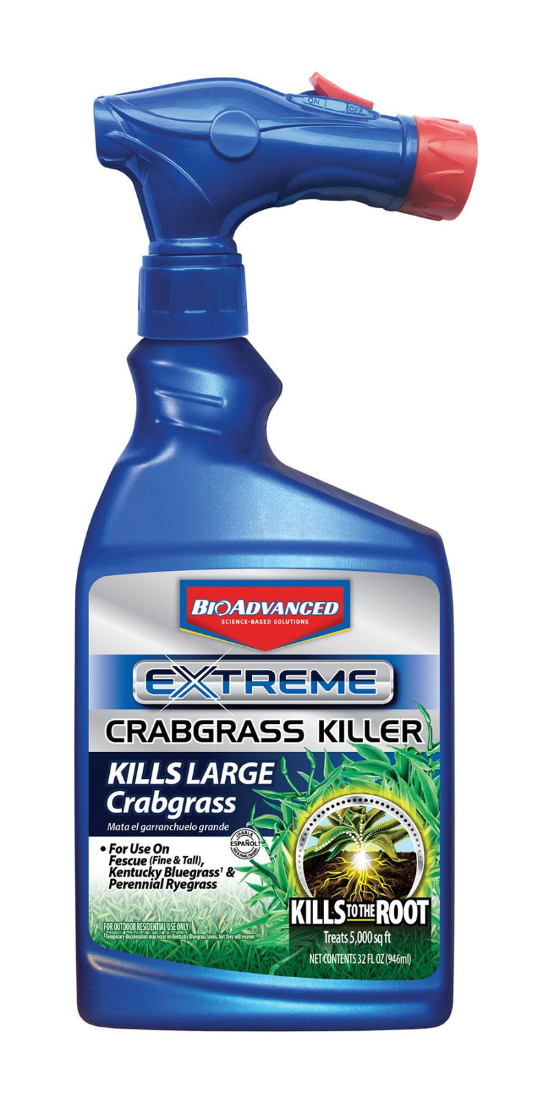 crabgrass herbicide spray BioAdvanced Extreme Crabgrass Killer Ready To Spray 32oz