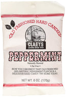 Claeys Old Fashioned Natural Peppermint Hard Candy 6oz