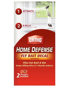 Ortho Home Defense Fly Bait Window Decals - 2pk