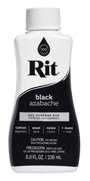 Rit Black For Fabric Dye 8 oz
