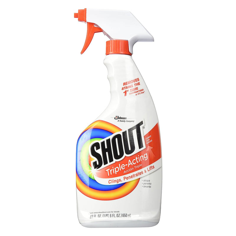 Shout No Scent Laundry Stain Remover Liquid 22 oz