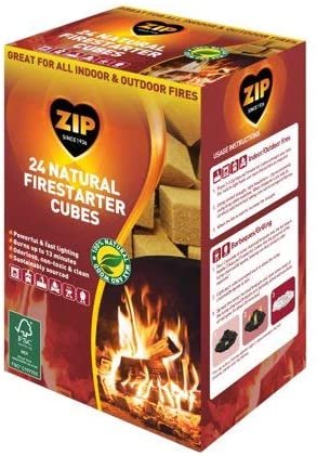 Zip Natural Firestarter Cubes