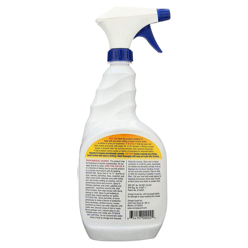 Orange Guard Home Pest Control Organic Liquid Insect Killer 32 oz.