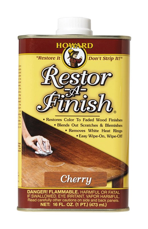 Howard Restor-A-Finish Semi-Transparent Oil-Based Wood Restorer 1 pt