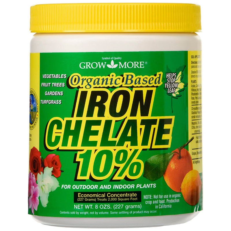 Grow More Organic Iron Chelate 10% 8oz