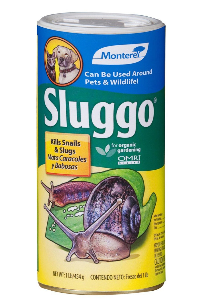 Monterey Sluggo® Slug & Snail Killer Bait Organic 1lb