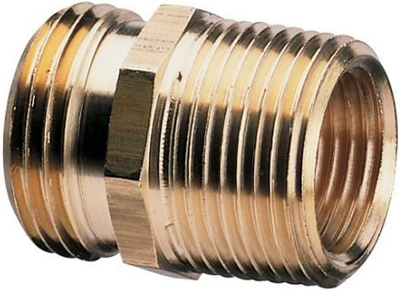 Nelson 3/4" Male Hose to 1/2" Female Pipe and 3/4" Male Pipe Brass Connector