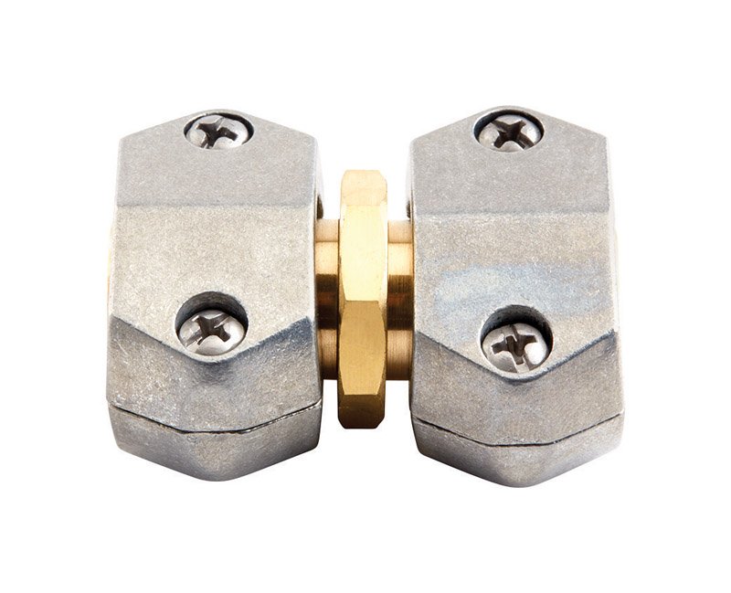 Gilmour Pro 5/8" and 3/4" Brass Clamp Coupling
