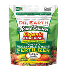 Dr. Earth Home Grown Premium Tomato, Vegetable & Herb Fertilizer 4-6-3 Green Poly Bag 1 Lb