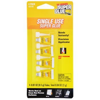 Super Glue Single-use Minis,4 Pack