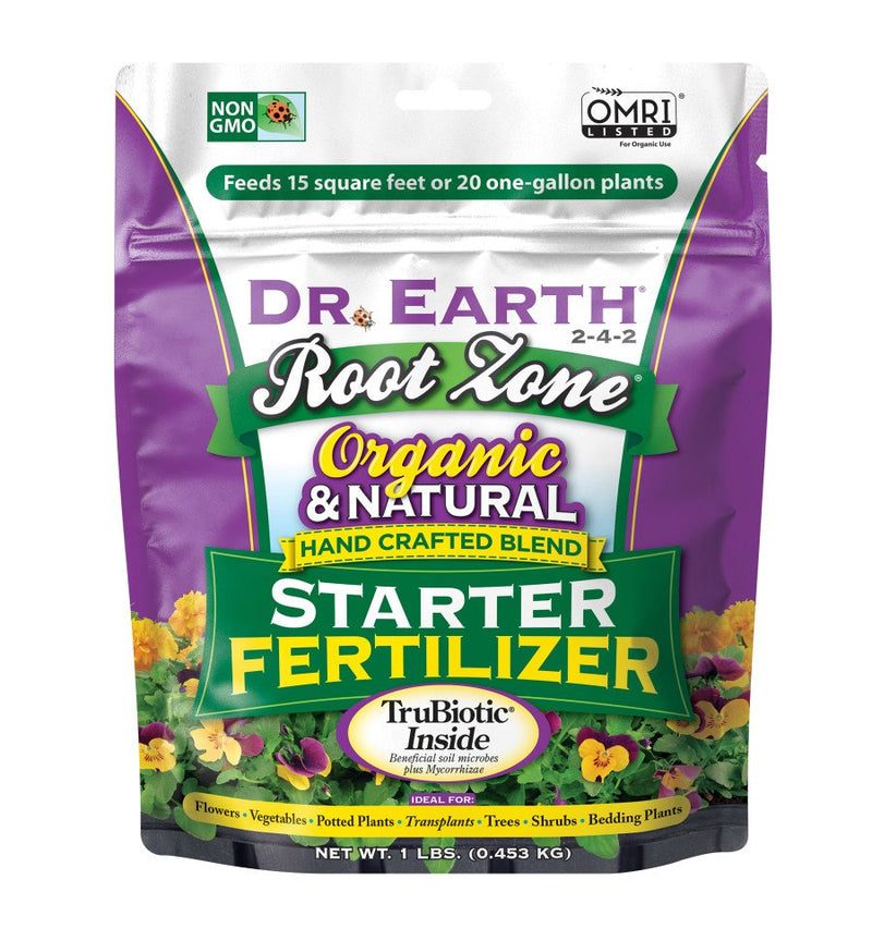 Dr. Earth Root Zone Premium Starter Fertilizer 1 Lb