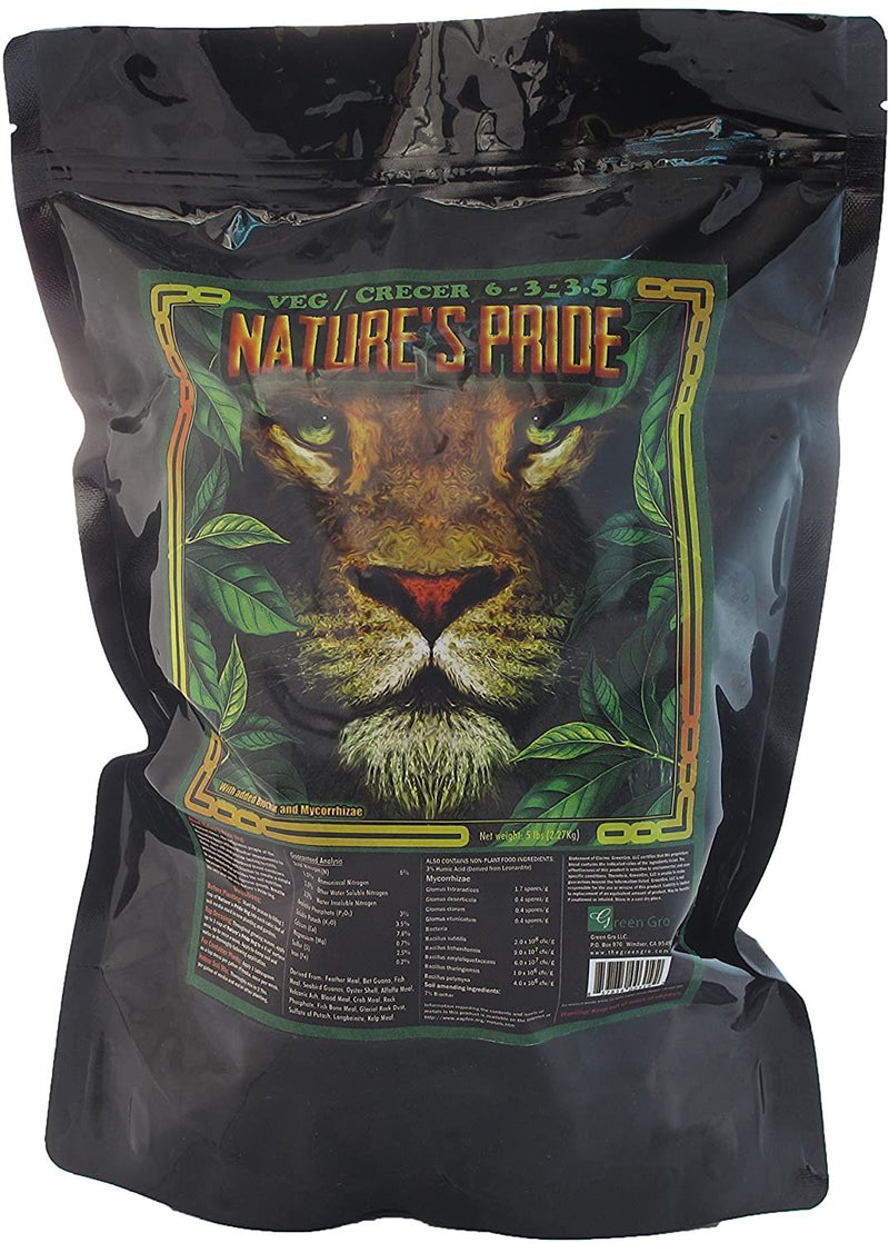 GreenGro Biologicals Pride Lands Veg Fertilizer 5 lb