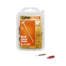 GRK Fasteners Star Coated Cabinet Screws 80 pk No. 8 X 1-1/2 in.
