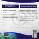 Grow More Sea Grow Flower & Bloom Water Soluble Seaweed Plant Food 4-26-26, 25 Lb