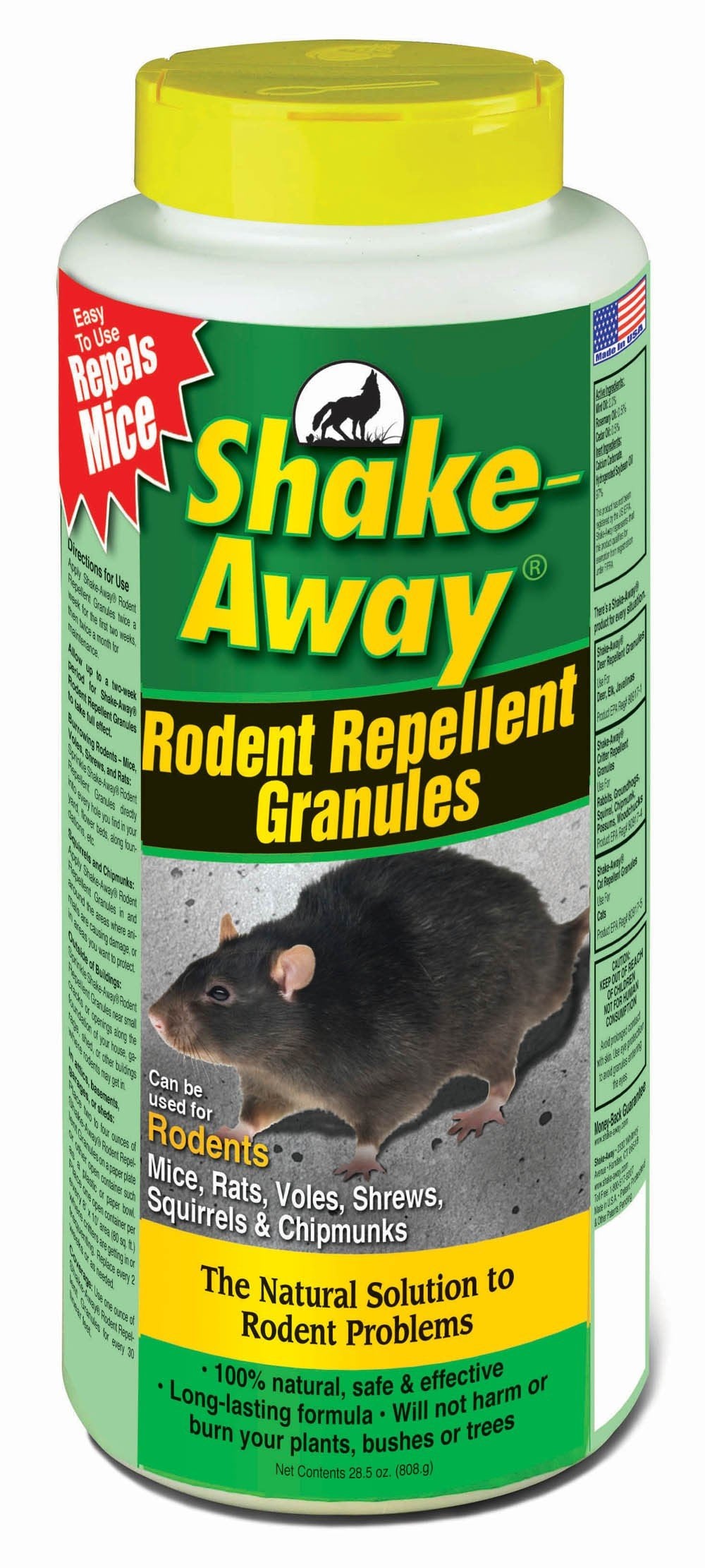 Shake-Away Rodent Repellent Granules Organic 28.5oz