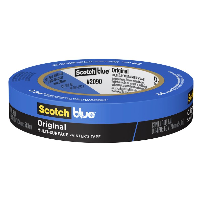 ScotchBlue Blue Medium Strength Original Painter's Tape  0.94 in. W X 60 yd L 1 pk