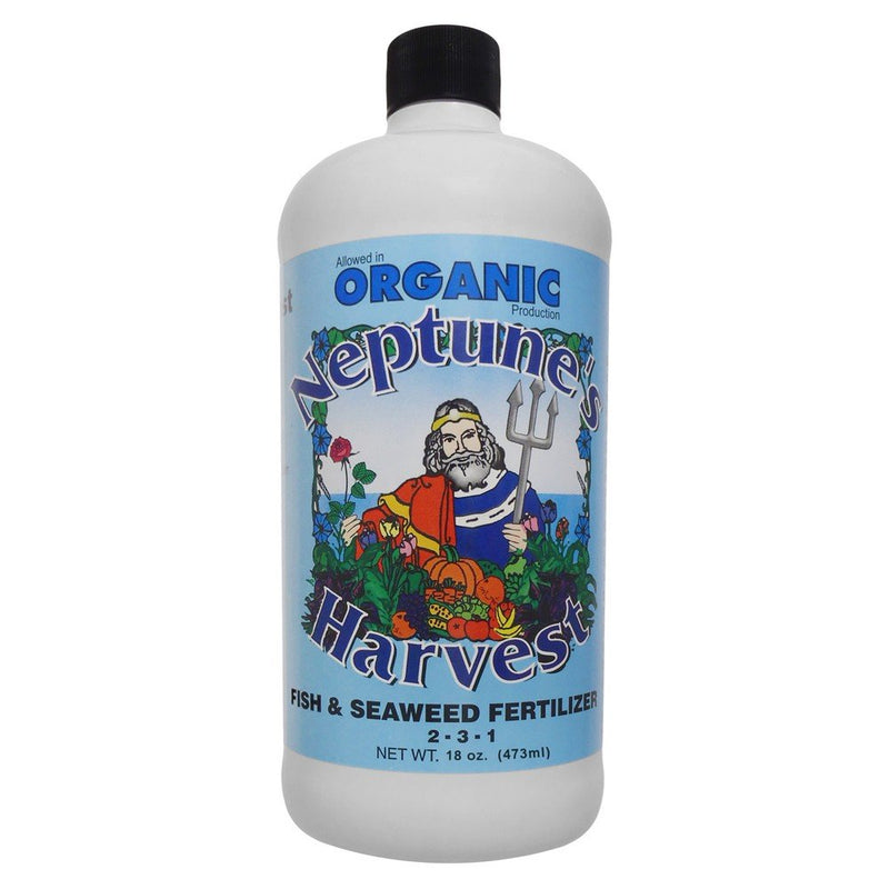Neptune's Harvest Fish & Seaweed Blend Fertilizer Organic 2-3-1 18oz
