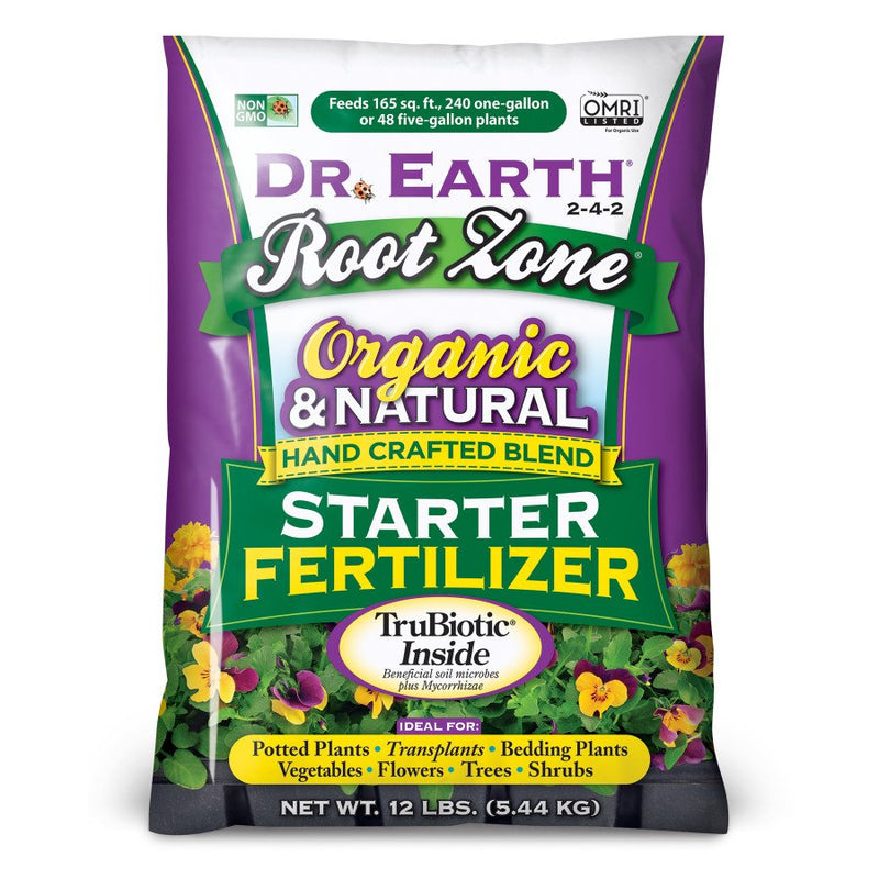 Dr. Earth Root Zone Premium Starter Fertilizer 12 Lb