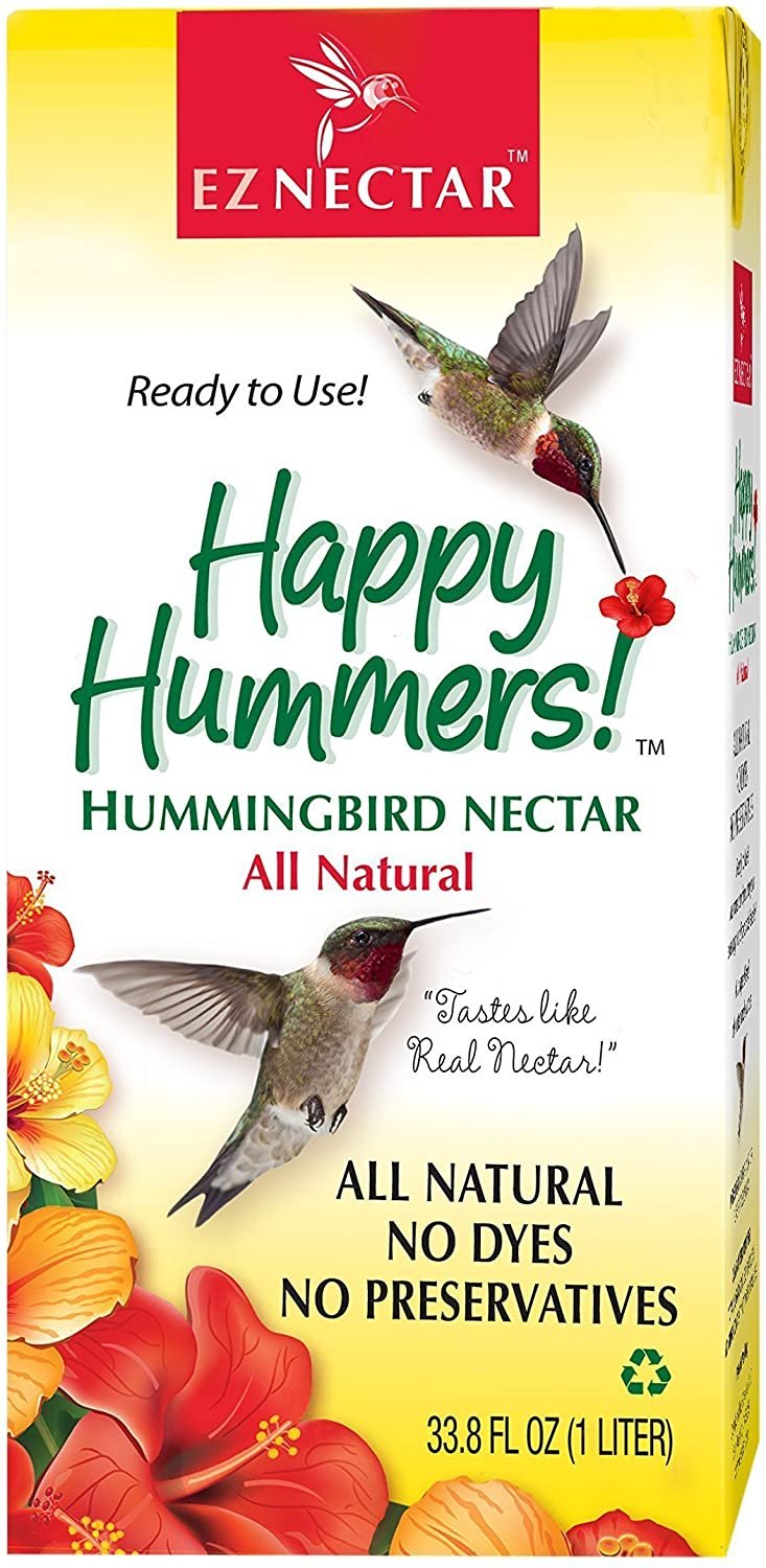EZ Nectar Happy Hummers Hummingbird Nectar, 33.8 Oz. RTU