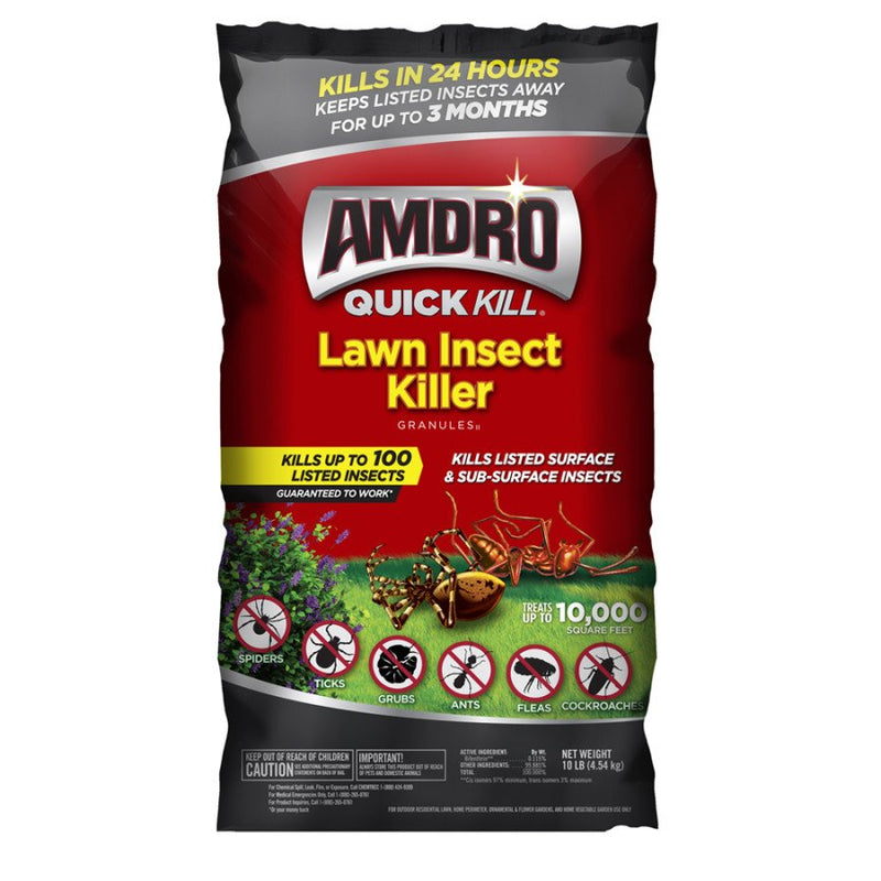 Amdro Quick Kill Lawn Insect Killer Granules Ii Pallet 10 Lb