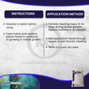 Grow More Soil Acidifier Water Soluble Plant Food Fertilizer 30-10-10, 25 Lb