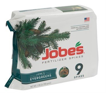 Jobe's Fertilizer Spikes Evergreen Tree & Shrub 11-3-4 - 9pk
