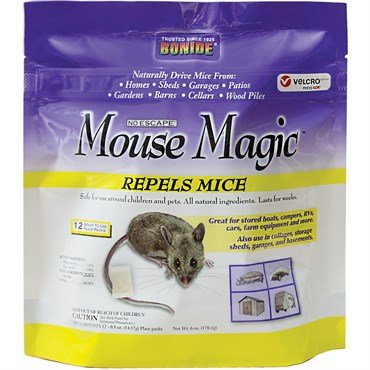 Bonide No Escape Mouse Magic Rodent Control - 12ct - Resealable Bag