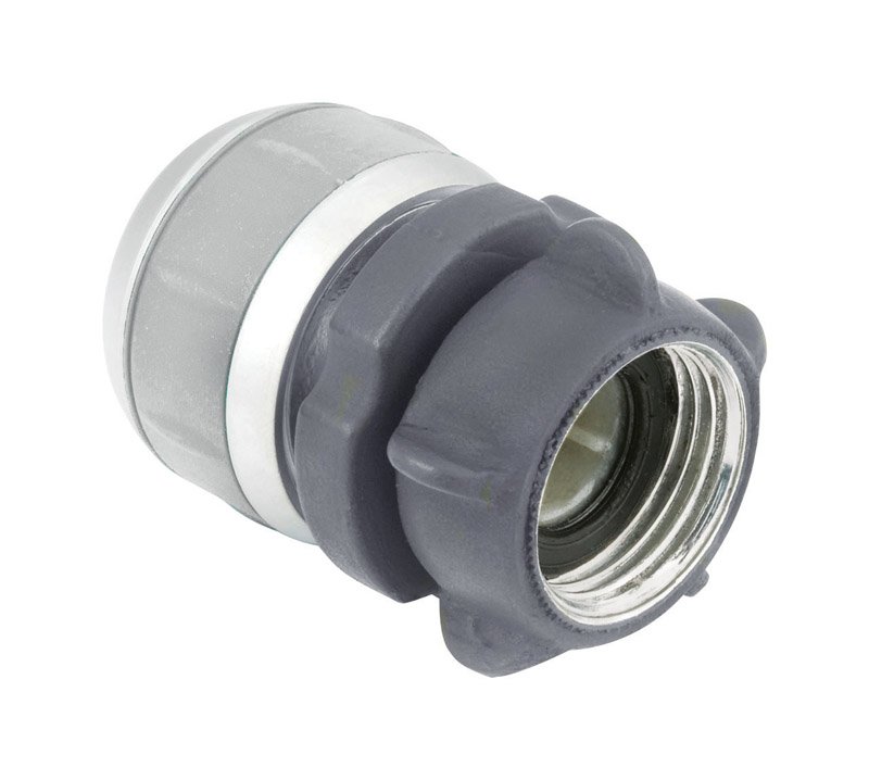 Gilmour Medium Duty 5/8" and 3/4" Metal Female Compression Coupling