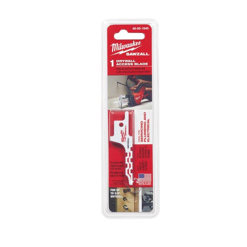 Milwaukee SawAzall 2-1/2 in. Bi-Metal Snub Reciprocating Saw Blade 5 TPI 1 pk