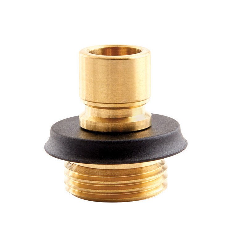 Gilmour Pro High Flow Brass Male Quick Connector