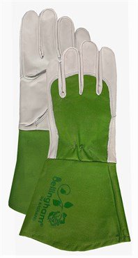 Bellingham Thorn Resistant Gauntlet Gloves, Cowhide Palm, Green