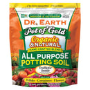 Dr. Earth Pot Of Gold Premium All Purpose Potting Soil 8 Qt