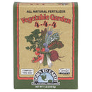 Down To Earth Vegetable Garden Natural Fertilizer 4-4-4, 1Lb