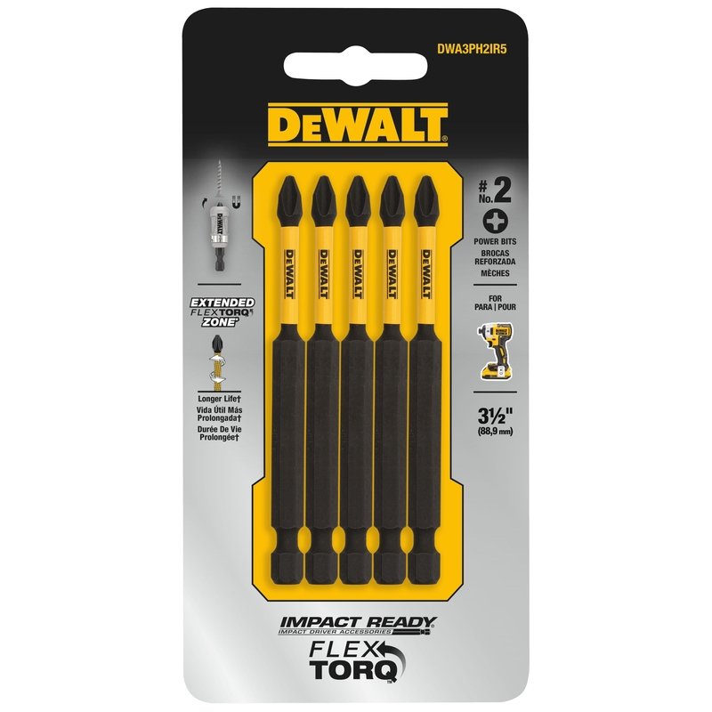 DEWALT MAX Impact 1 In. Phillips #2 Bit Set (30-Piece) DWA1PH2MI30 - Foto 9