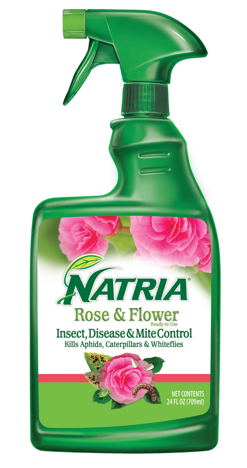Bioadvanced Natria Rose & Flower Insect Disease & Mite Control RTU 24 Fl Oz