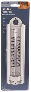Taylor Tube Thermometer Aluminum White
